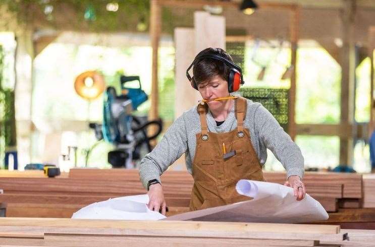 Lauren Wood features on the second series of Handmade: Britain's Best Woodworker