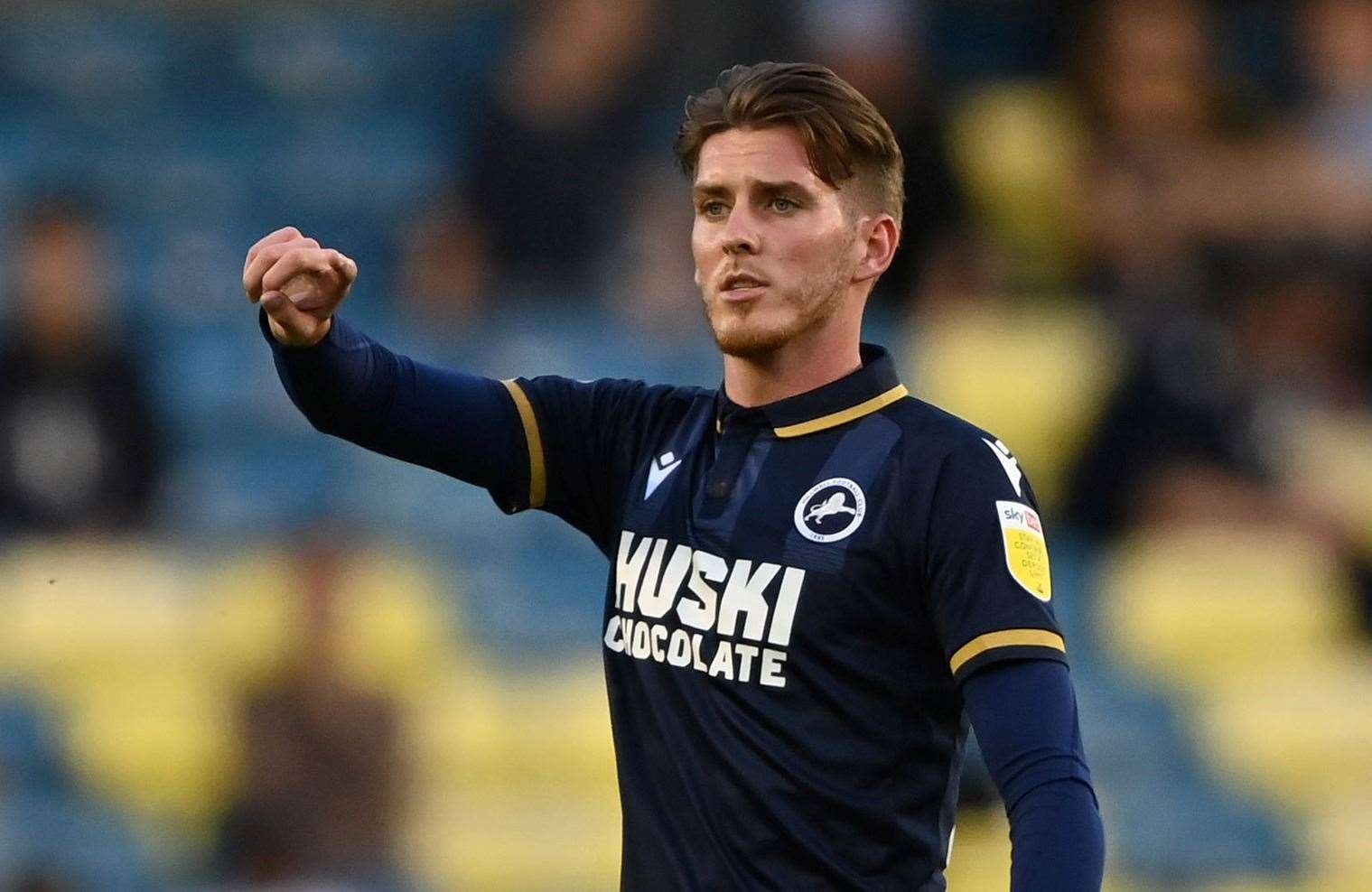 Former Millwall winger Connor Mahoney has joined the Gills on loan from Huddersfield Town Picture: Keith Gillard
