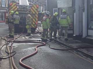 Fire breaks out at fish and chip shop in Sandwich by Phil Curry