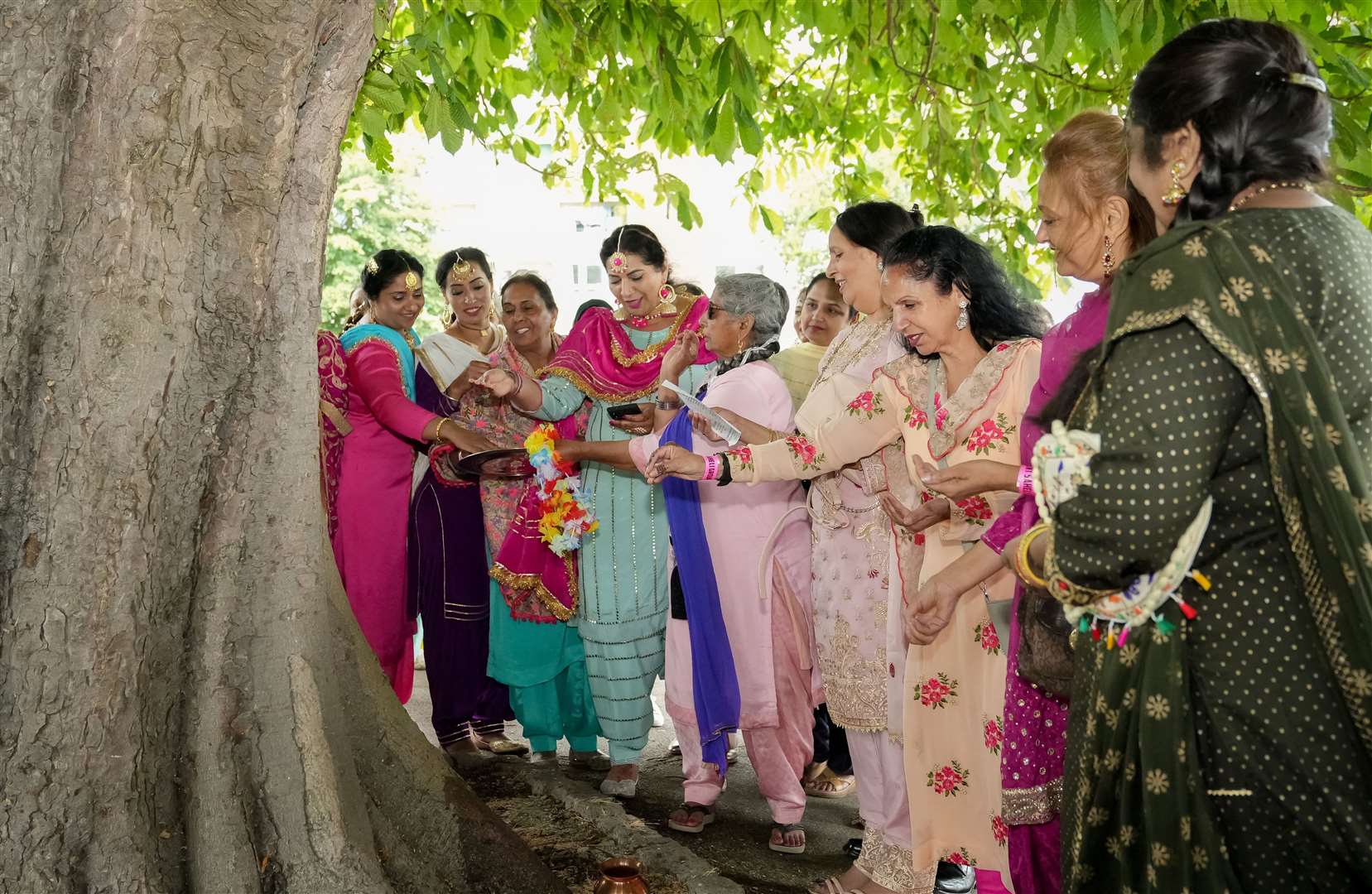 The Punjabi festival brings women together