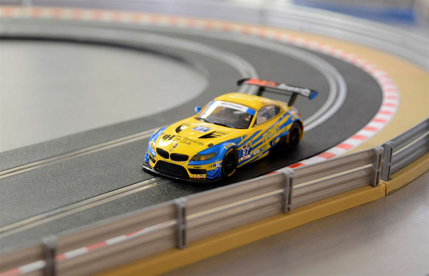 Scalextric remains an iconic name – but has seen its heyday fade. It is part of the Hornby stable. Picture: Paul Amos.