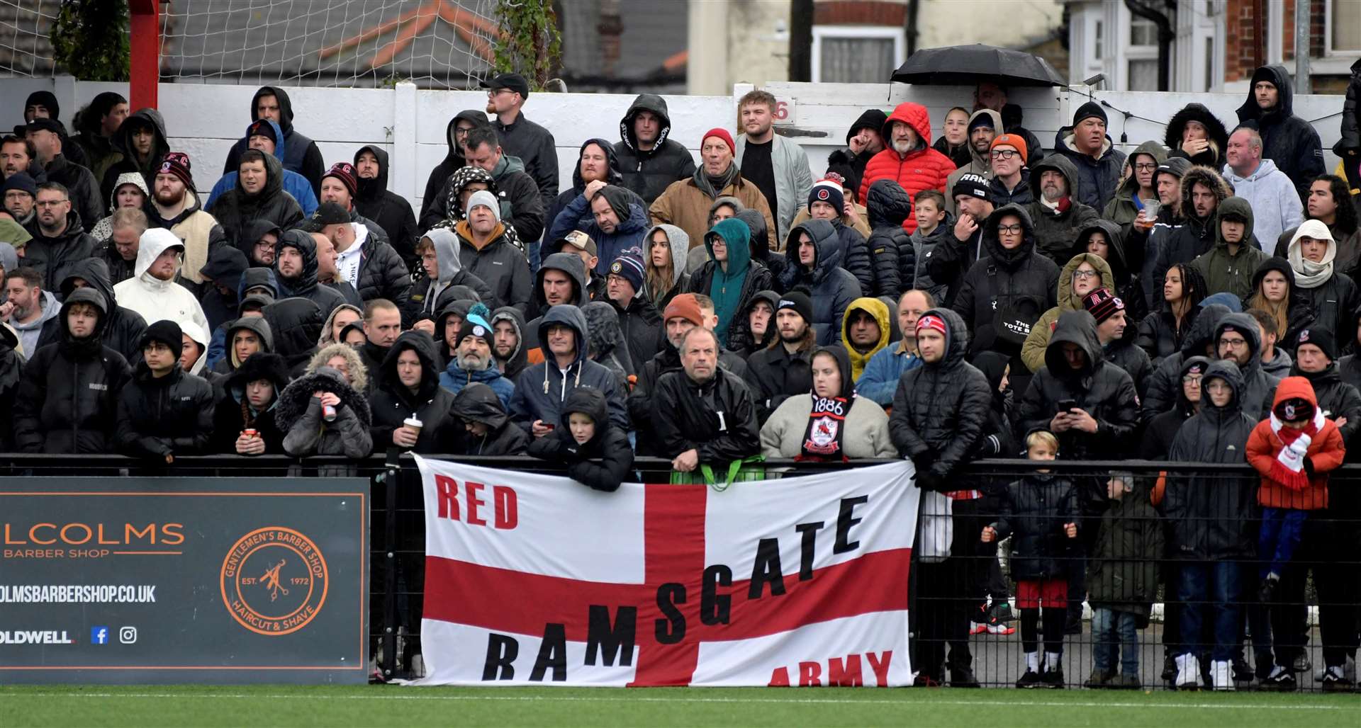 Ramsgate’s fans will be able to see their FA Cup tie at AFC Wimbledon live on national television. Picture: Barry Goodwin