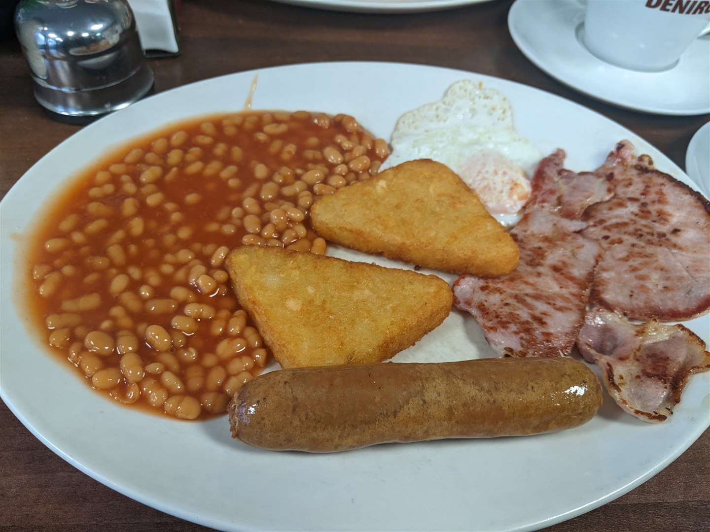A full English breakfast at Legends in Rochester (55331977)