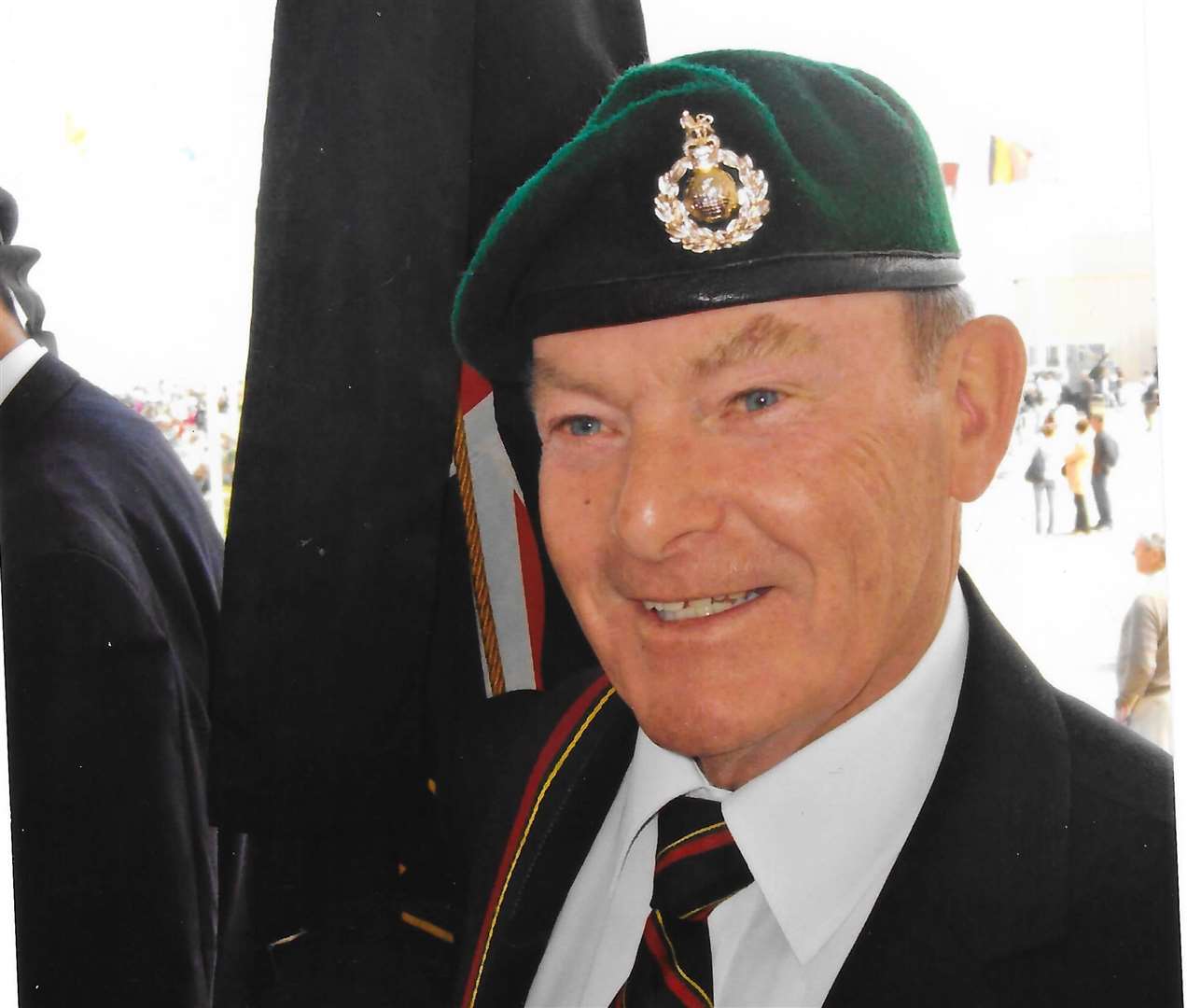 Retired RM commando Philip 'Dusty' Miller collapsed on a golf course while on holiday in Bermuda