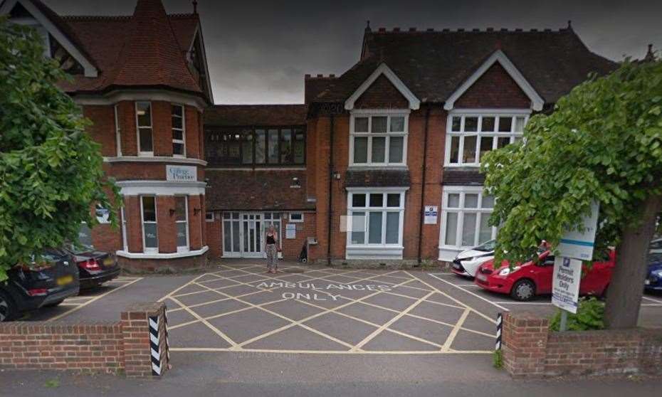 The College Road Practice in College Road, Maidstone. Picture: Google