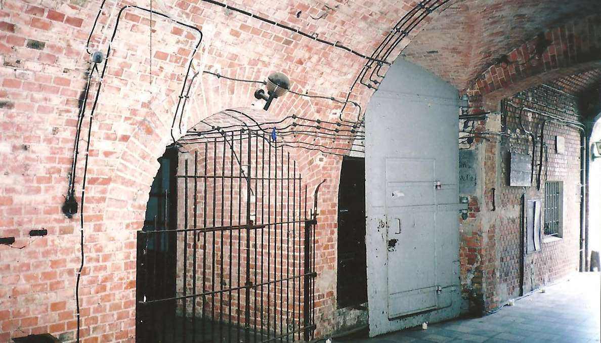 A view on the inside of the former prisoner of war camp