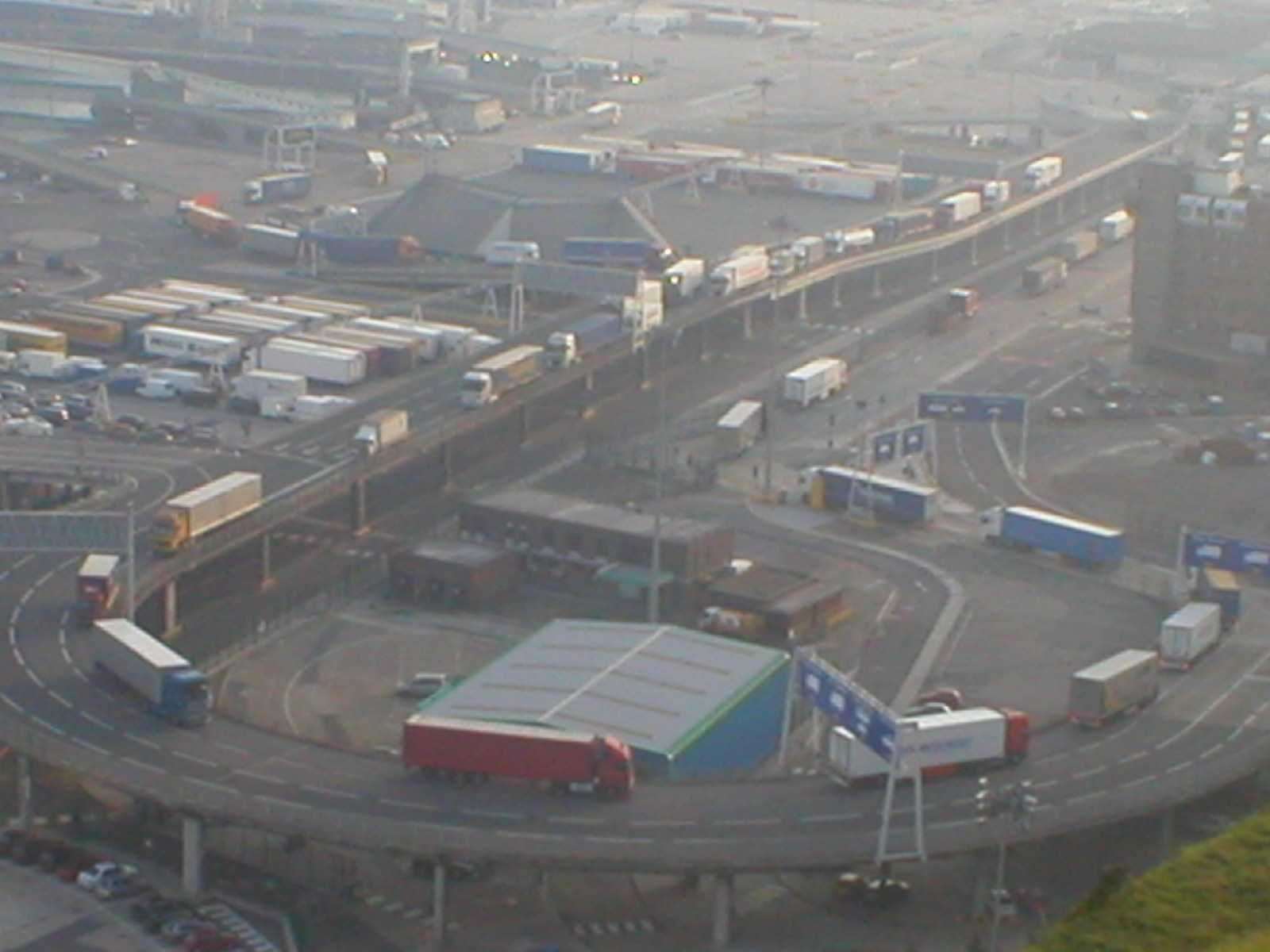 Eastern Docks, Dover where the 58 bodies were found dead in 2000