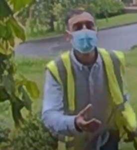 Kent Police would like to speak to this man following an incident of fraud being committed in Otford in June 2021 Picture: Kent Police