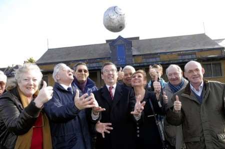 Hythe town councillors celebrate their good news