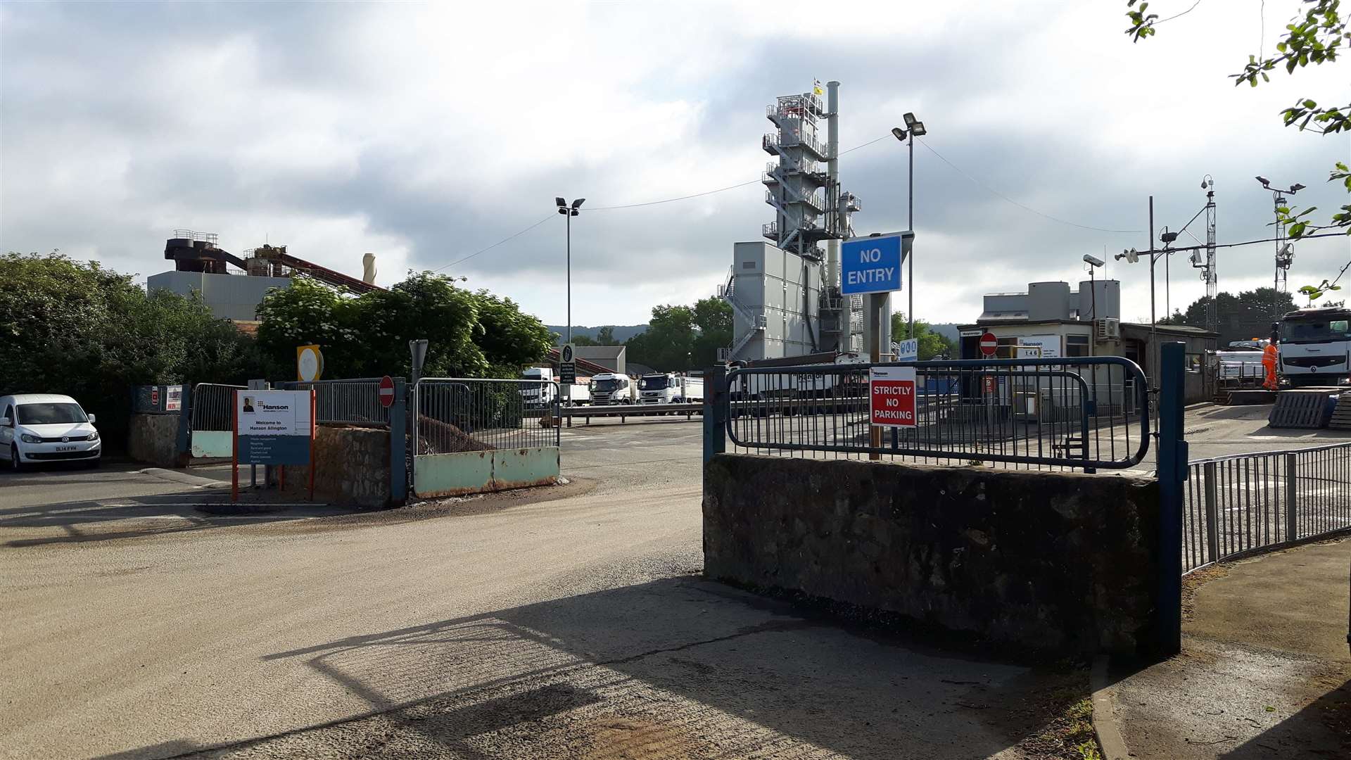 The business park is currently home to Hanson Stone and a large number of other companies