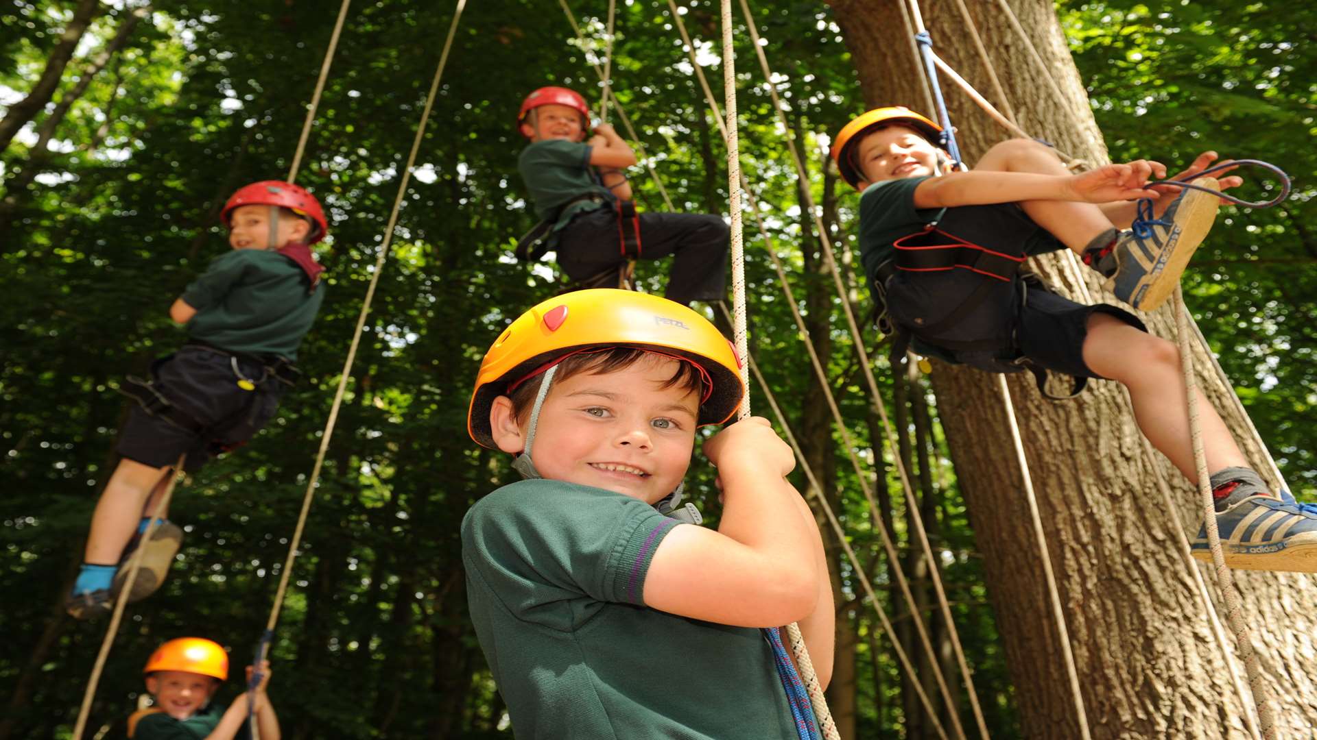 Medway scouts scale the heights during an activity day