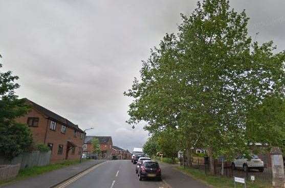 Police were called to Welland Road, Tonbridge. Picture: Google Street View