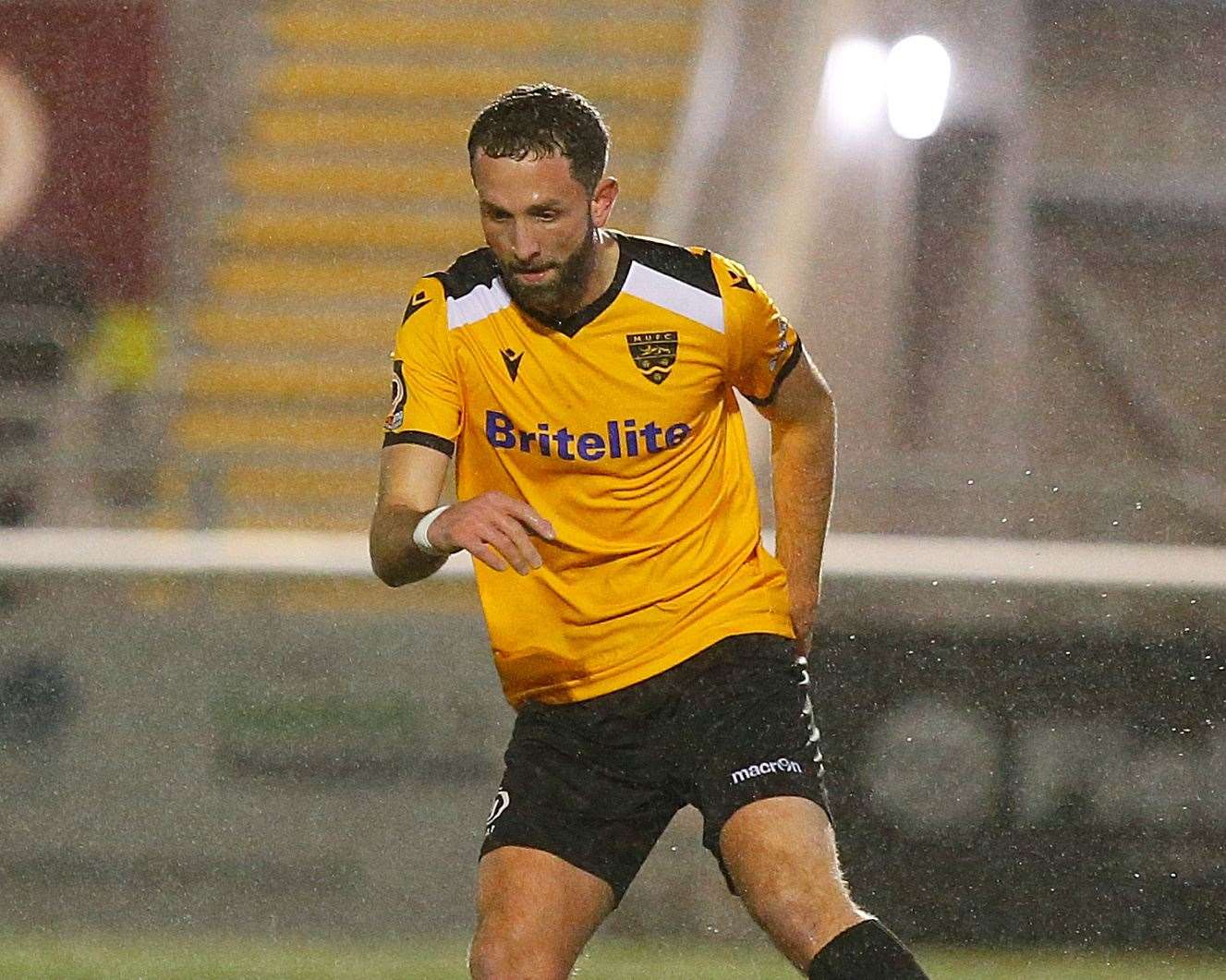 Luke Pennell has left Maidstone United Picture: Andy Jones