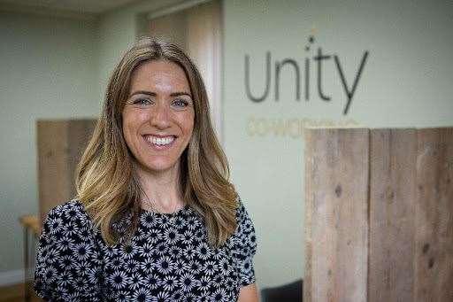 Kirsty Wood, community manager and director at Unity Co-working
