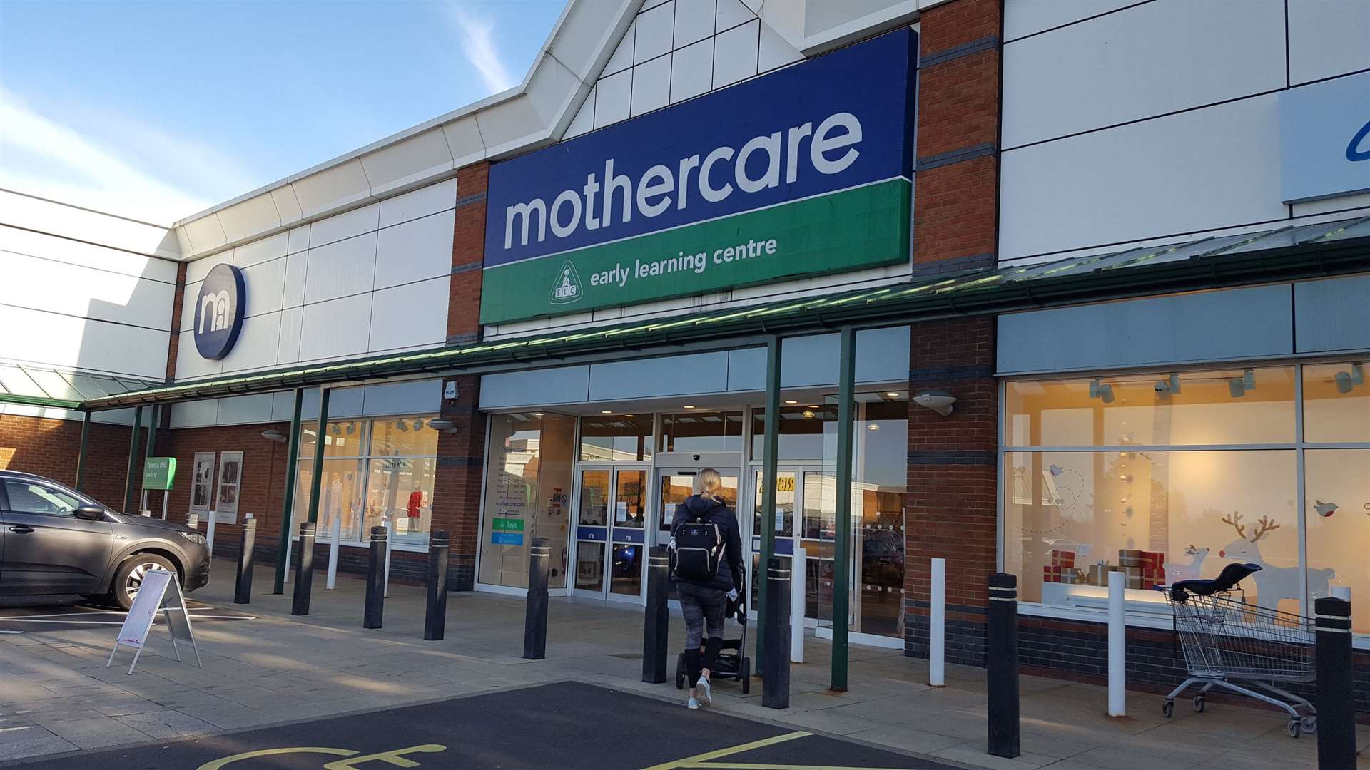 Shoppers were left disappointed at Mothercare in Canterbury