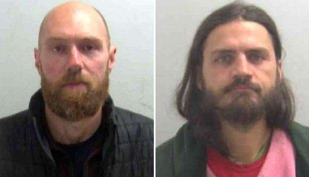 On April 21, Morgan Trowland (left) and Marcus Decker (right) were sentenced at Southend Crown Court. Picture: PA/Essex Police