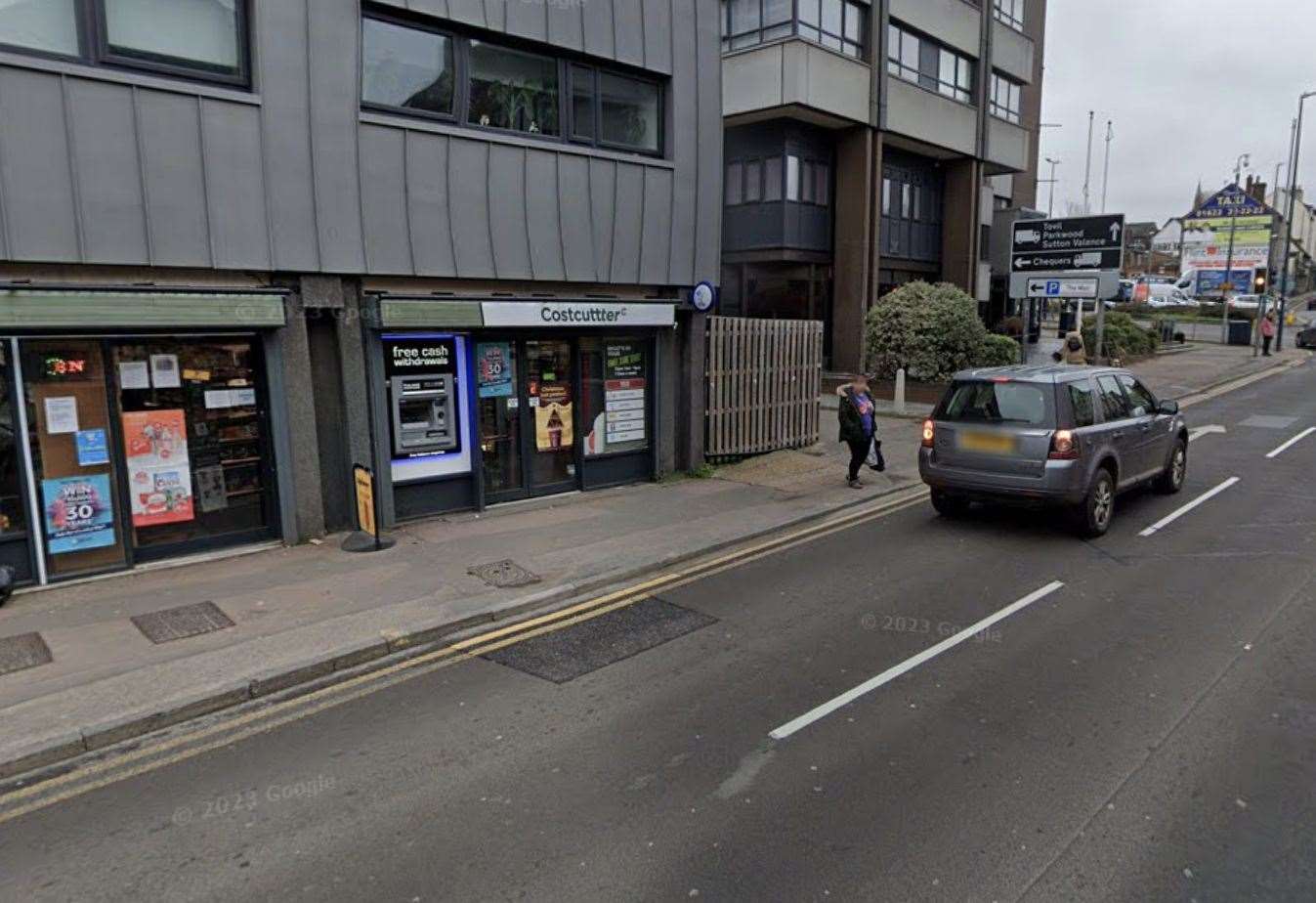 Lower Stone Street in Maidstone where the victim was robbed. Picture: Google Street View