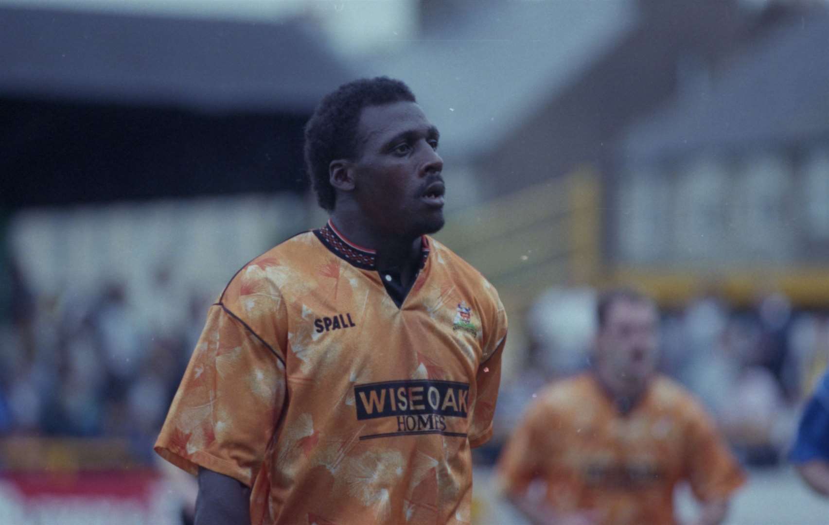 Mark Gall during a match between Maidstone United and Chesterfield in 1989