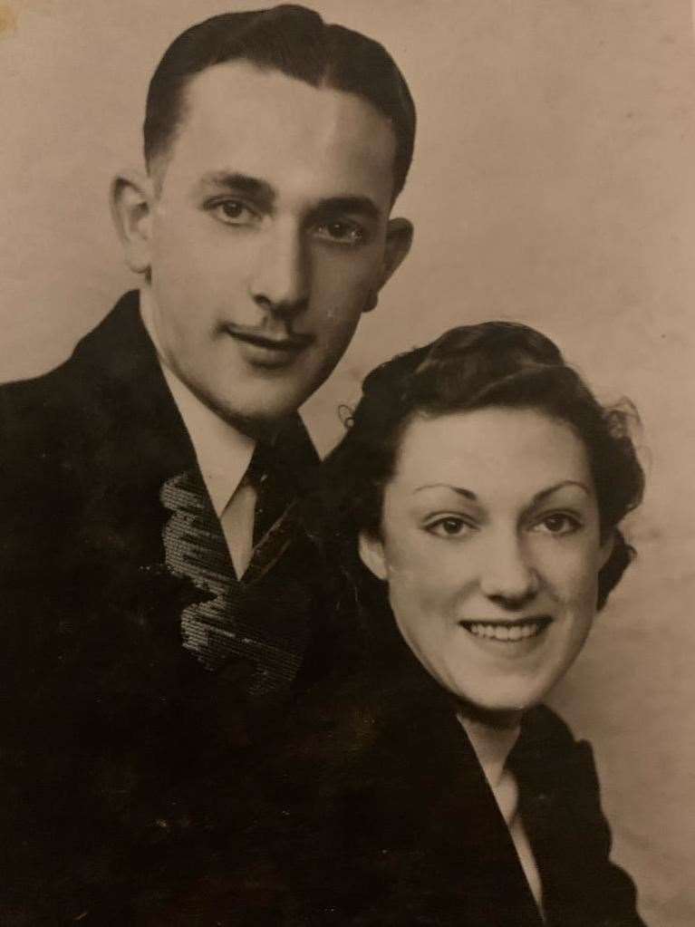 Jean and her husband Frank Collins