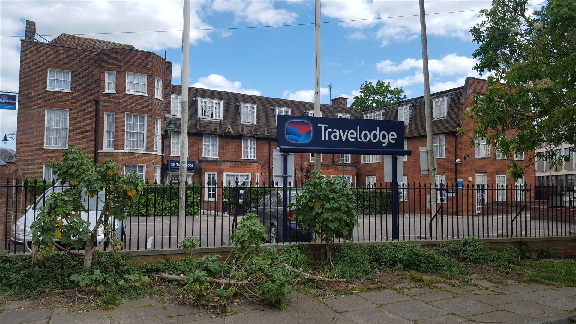 The Travelodge in Ivy Lane was used to house the homeless during the pandemic