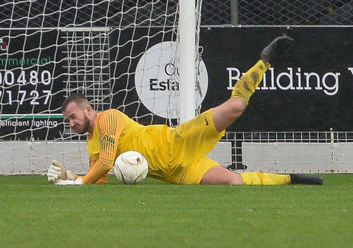 Deal Town keeper James Tonkin Picture: Alan Langley