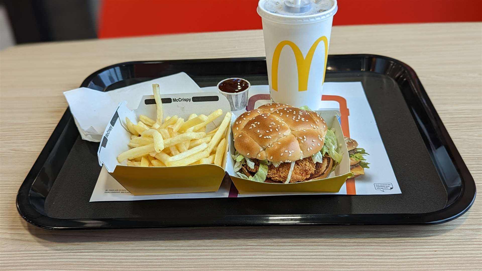 McDonald's has been making changes to its packaging removing plastic straws and spoons and introducing more cardboard boxes