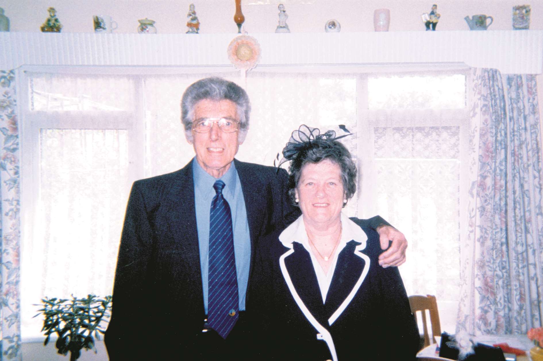 Doreen with her husband Stanley, who was hit by a car and killed in January 2014