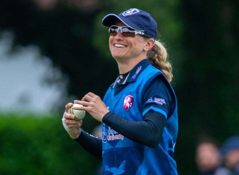 Kent's Susie Rowe has retired from cricket. Picture: Oyster Bay Photography