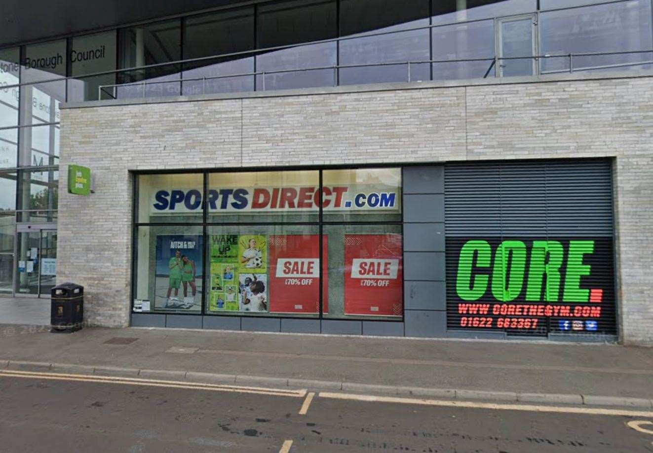 Sports Direct, located in The Mall, Maidstone, is set to close. Picture: Google