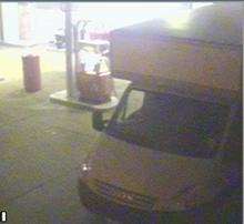 CCTV footage of ram raiders using a van to steal a cash machine in Whitstable