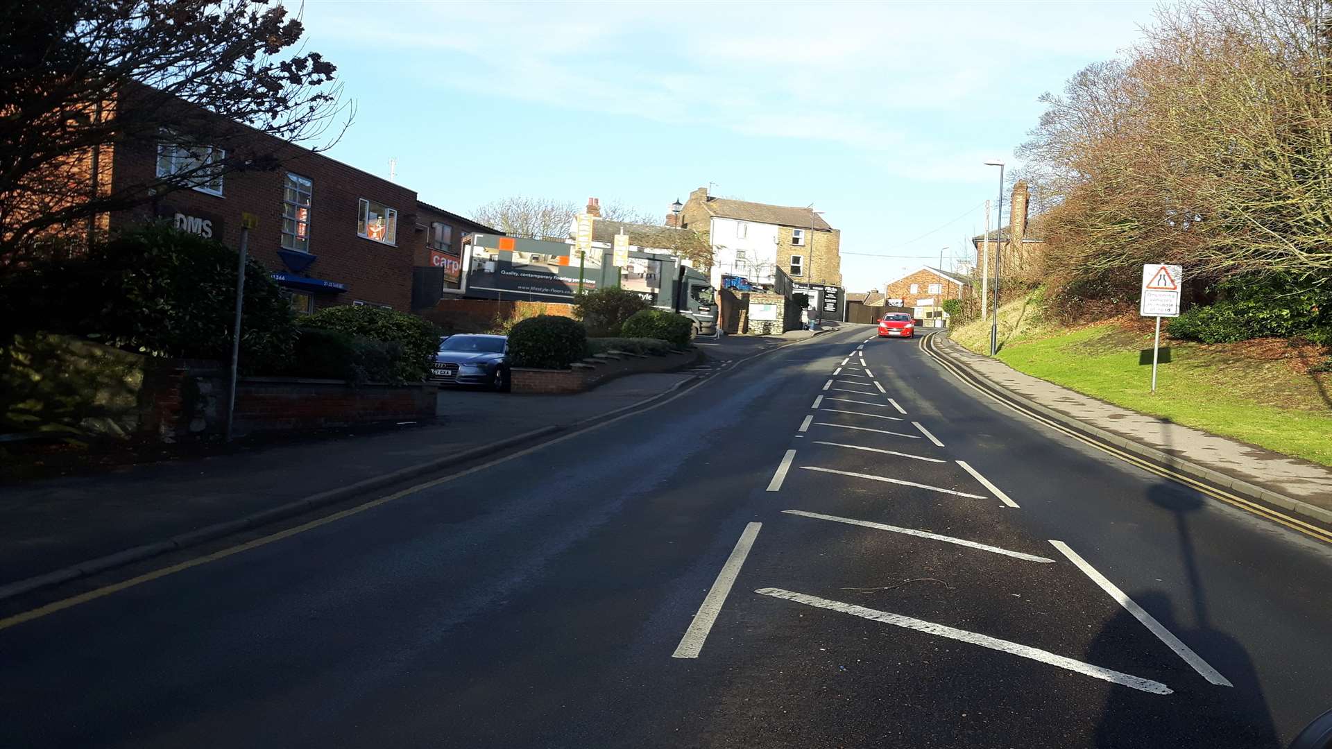 Looking up Tovil Hill towards the Church Street junction