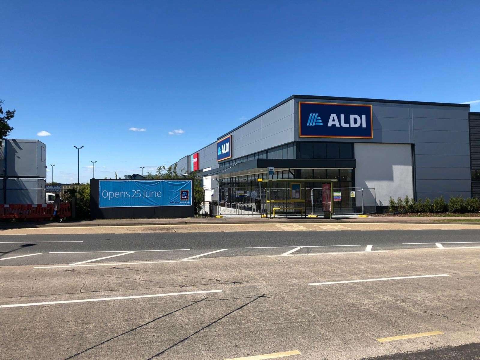 Aldi opened a Chatham branch last week to much fanfare