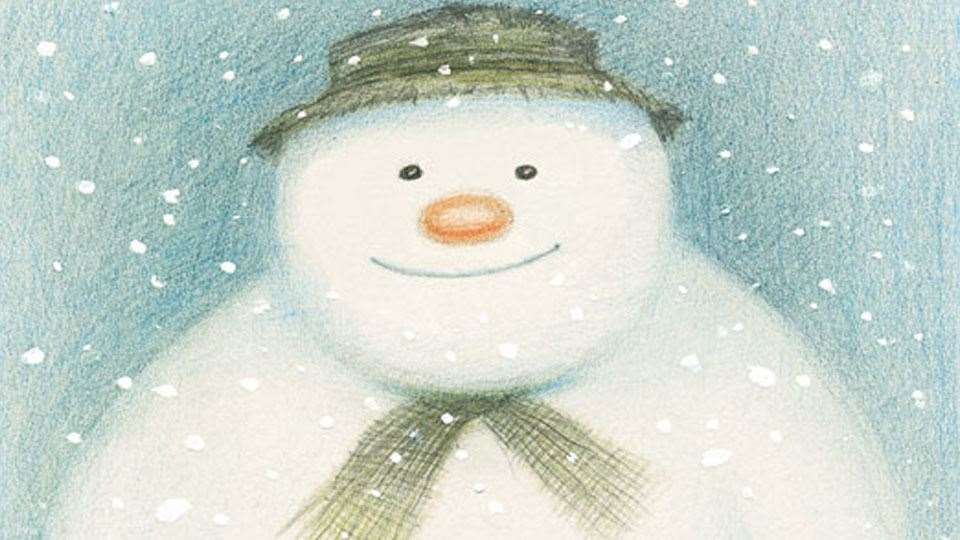 The Snowman coming to Chatham for the light switch-on