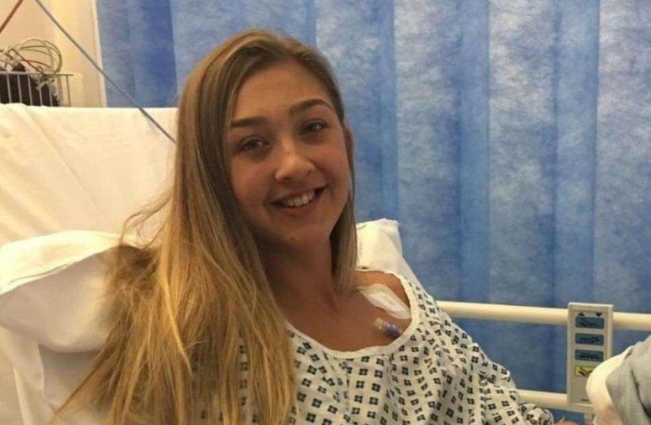 Yasmin in London's Royal Free Hospital when she decided to share her experience of illness