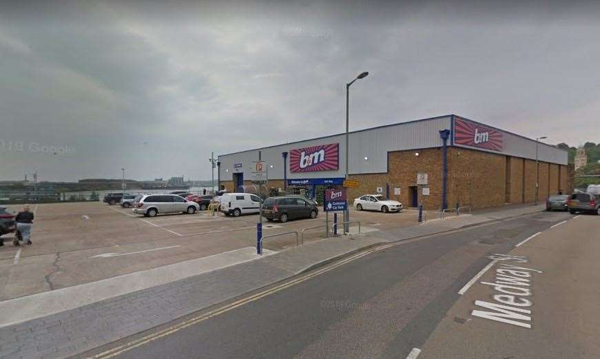 The B&M store in Chatham. Picture: Google