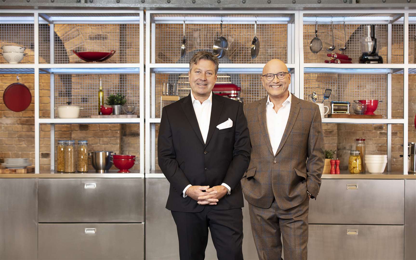 MasterChef judges John Torode and Gregg Wallace. Picture: BBC