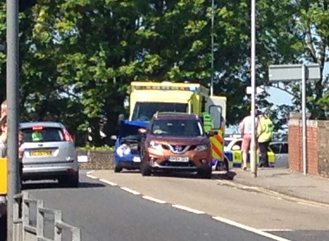 The accident in London Road, Deal