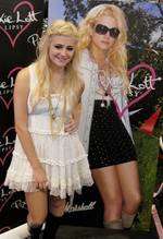 Popstar Pixie Lott opening her new fashion range at Lipsy in Bluewater