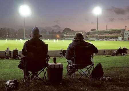 Kent's CHampionship game against Glamorgan being played under floodlights this week