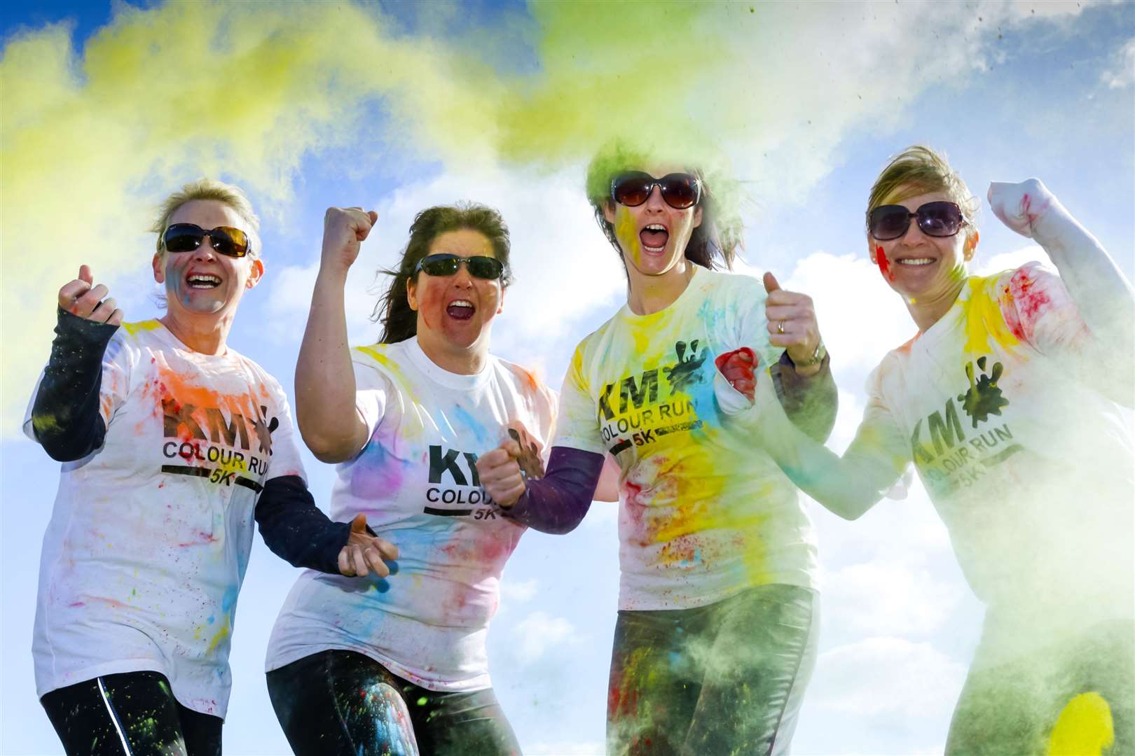 Run, jog or walk the KM Colour Run 5K for fun or for any charity. (48916996)