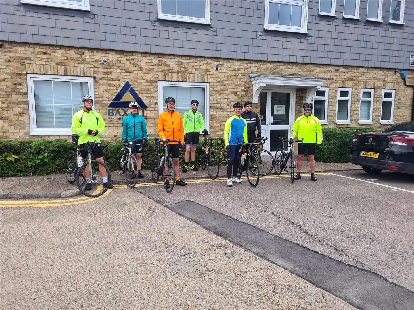 Paddock Wood-based Baxall Construction has pledged to support the ellenor bike cycle challenge for a second year. Picture: ellenor