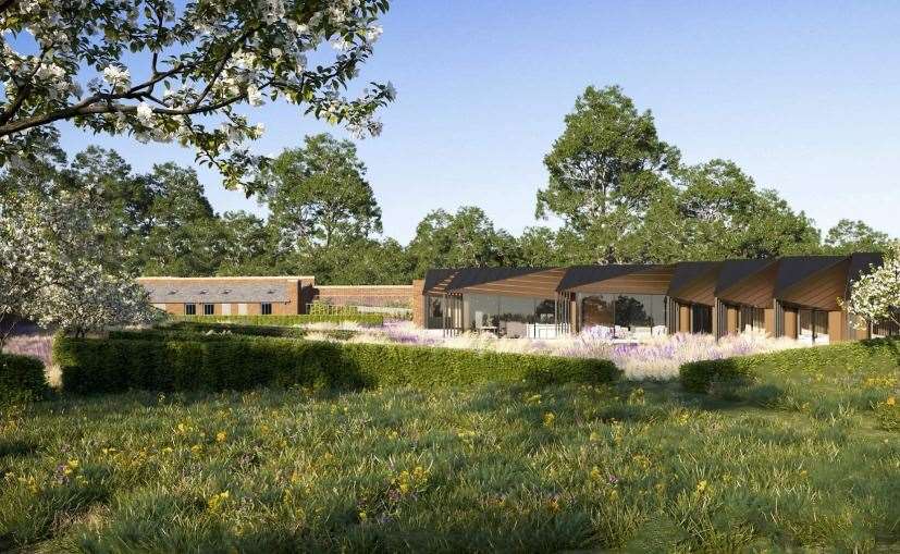 How the four-bed home is planned to look: Picture: Hawkes Architecture