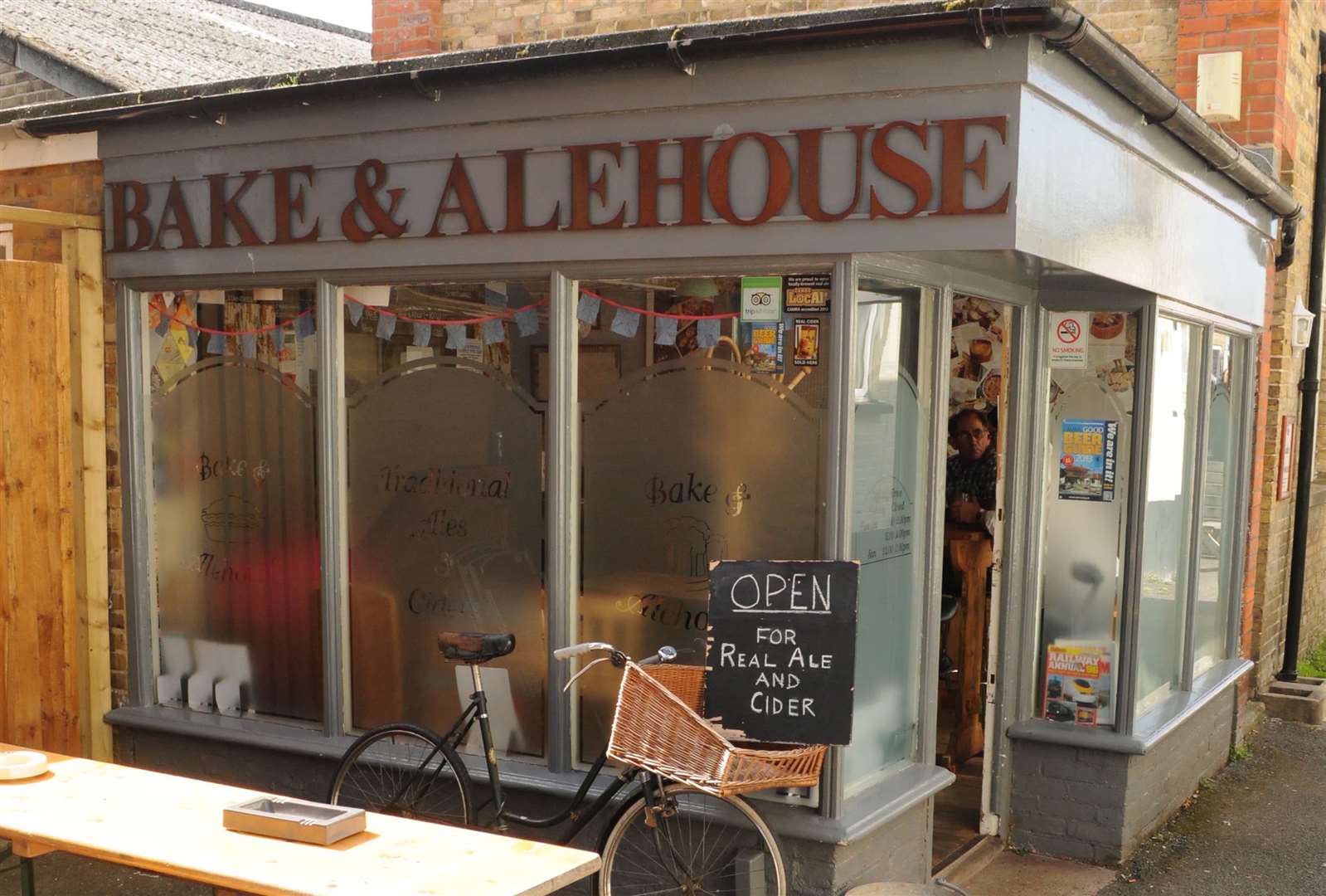 The Bake & Alehouse micropub in Westgate, inspired Mike to open his own venue
