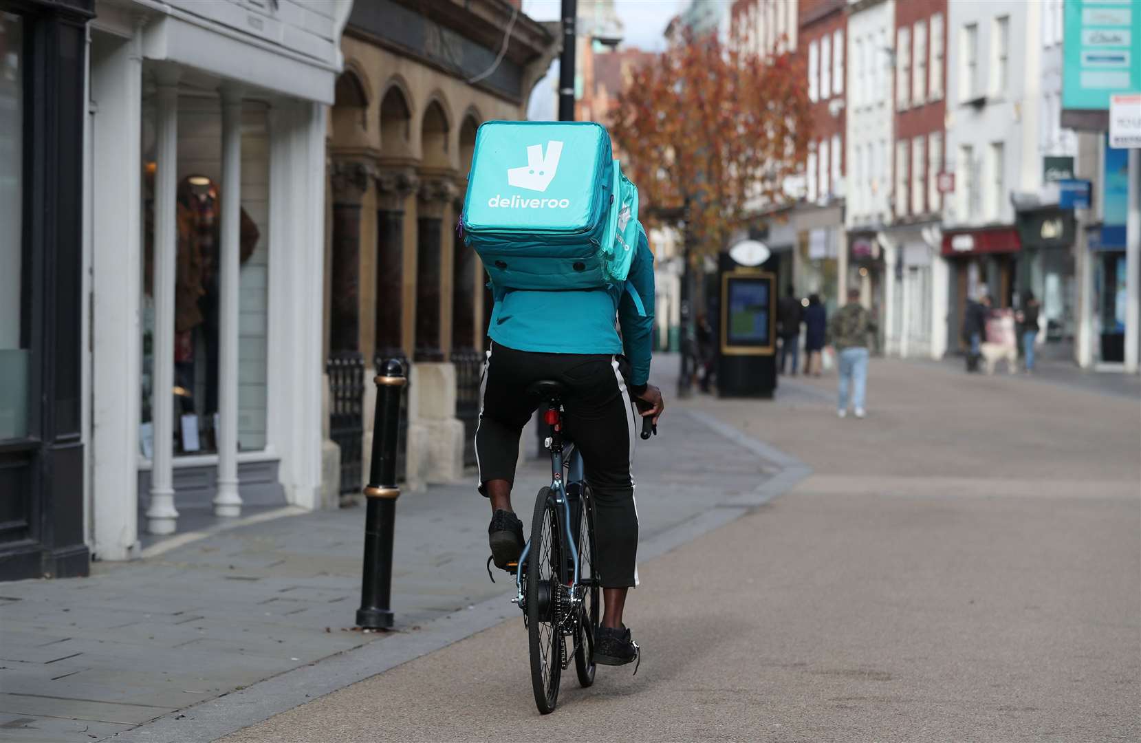Food delivery firm Deliveroo is among the brands who will be offering incentives to encourage younger people to get vaccinated (David Davies/PA)