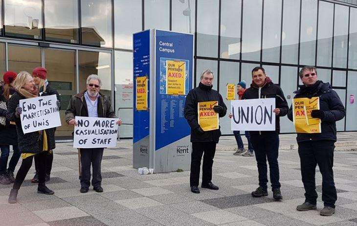 Strike at the University of Kent