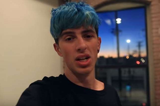 Controversial Kent YouTuber Sam Pepper has quit the social media website. Picture: Sam Pepper/YouTube