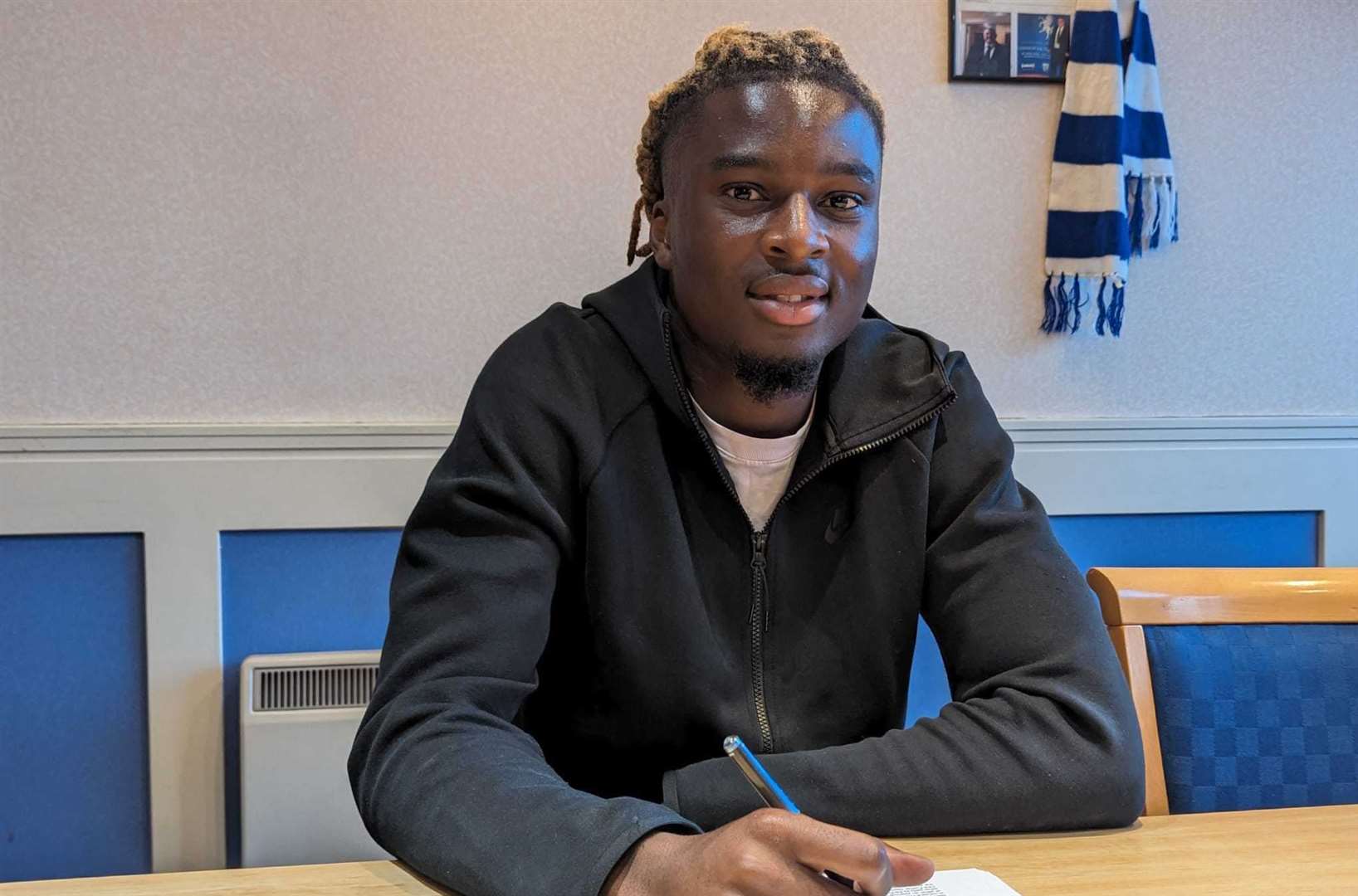 Shadrach Ogie has signed for Gillingham from Leyton Orient Picture: GFC
