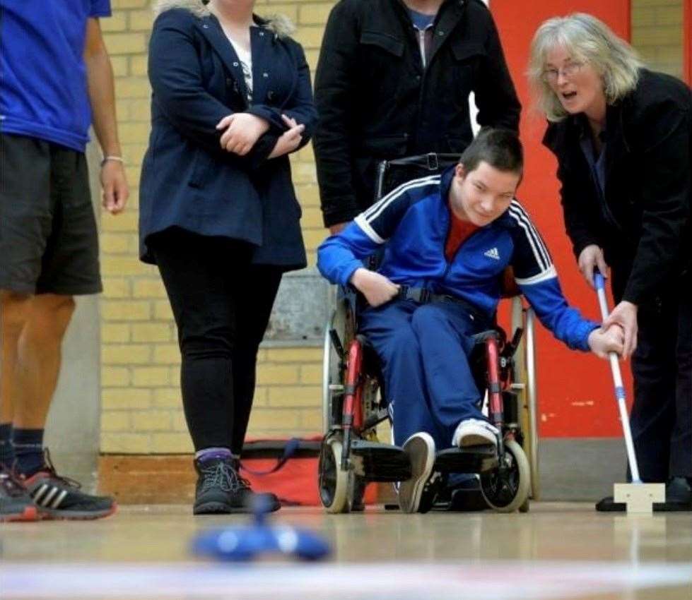 Owen Porter attended his first disability sports open day in 2016 at Medway Park