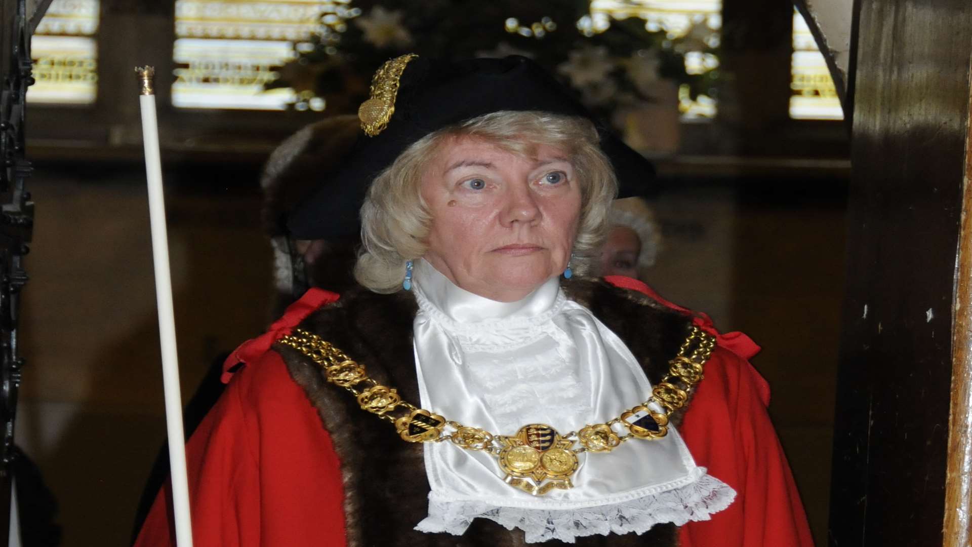 Ronnie Philpott as Dover mayor in 2011