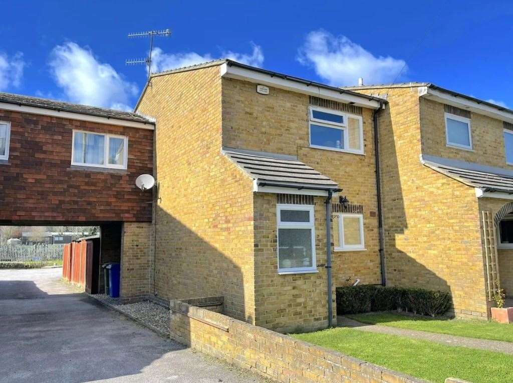Faversham's cheapest four-bed house is in Cyprus Road and valued at £350,000. Picture: Zoopla / Iliffe & Iliffe